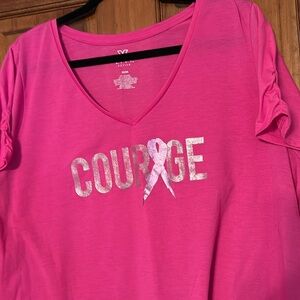 Lane Bryant Breast Cancer Shirt